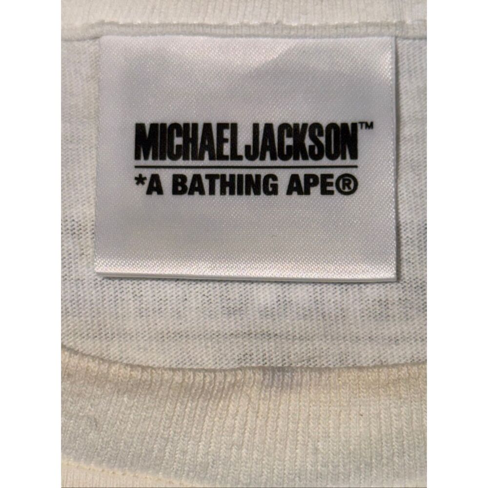 A Bathing Ape Bape Michael Jackson Graphic T-Shirt - Picture 3 of 10